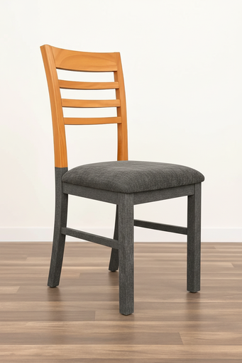 Silla Tokio (Chenille – Gris Oscuro)
