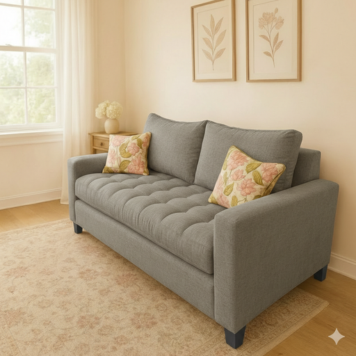 Sillon Alba (190x90, Pana Cross – Gris)