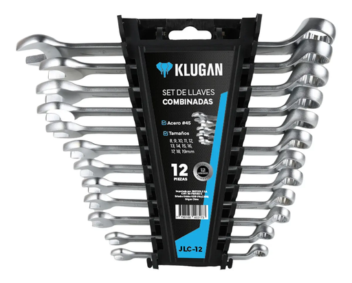 Juego de llaves combinadas bunt tools x12pcs