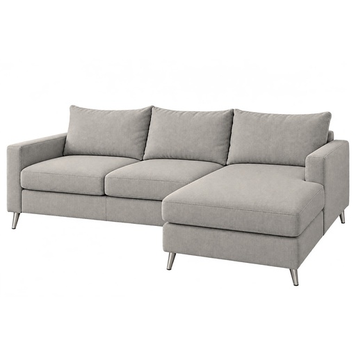 Sillón Deco (210x160, Pana Cross – Plata)