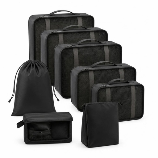[443434424] Organizador de Viaje Valija 9 pcs