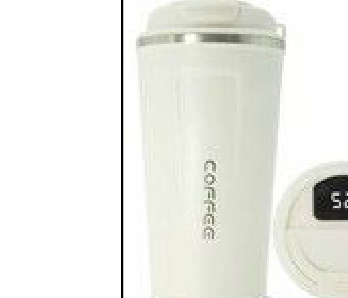 [443434159] Vaso Café Acero Inox Blanco Temperatura